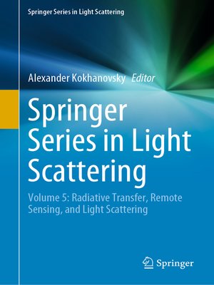 cover image of Springer Series in Light Scattering